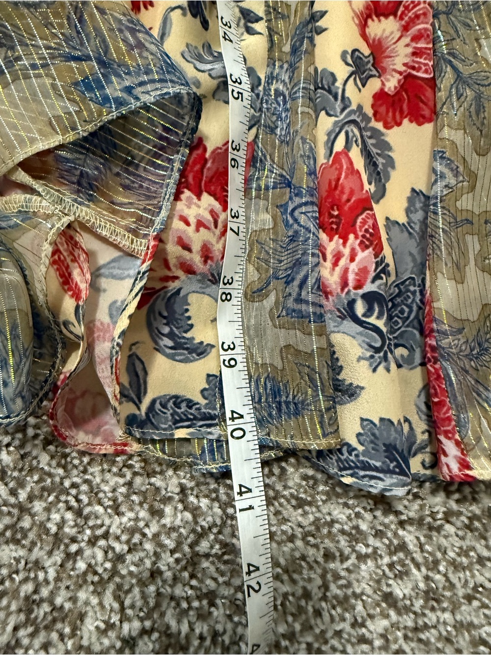 HEMANT & NANDITA Louvre Maxi Skirt - Picture 7 of 7